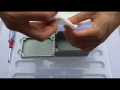 Подпольная водонепроницаемая металлическая стыковочная коробка размером 200x130x80 мм