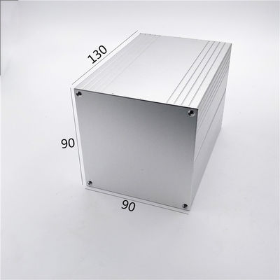 90*90*130mm Square Extruded Aluminum Boxes For Electronics PCB
