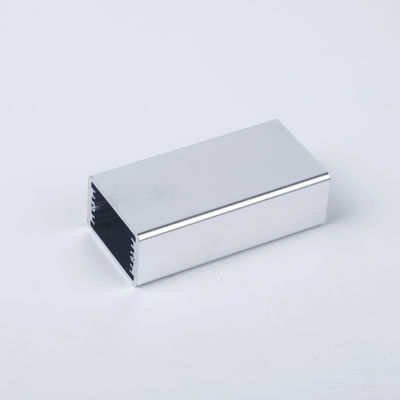 Small Lightweight Aluminum Case Width 40mm Height 25mm Length 80mm In Anodized Silver For DIY Project Box