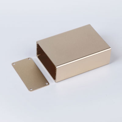 Width50mm Height25mm One-body Good Thermal Property Aluminum Housing For Electronics
