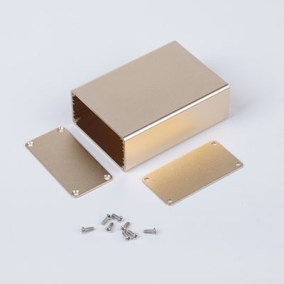 Width50mm Height25mm One-body Good Thermal Property Aluminum Housing For Electronics