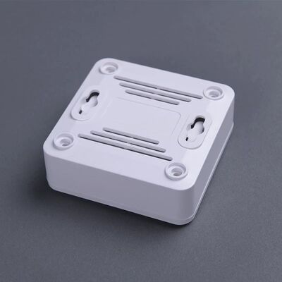 Square Plastic box for Network Enclosure 81*81*30mm Desktop Router Case For IOT with Venting