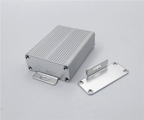 Low Height 46*19*60mm Powder-coated Enclosure Extruded Aluminum Instrument Enclosure