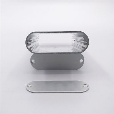DIY Power Bank Width 60*21*100mm Aluminum Project Enclosure Box in Silver 1PC MOQ